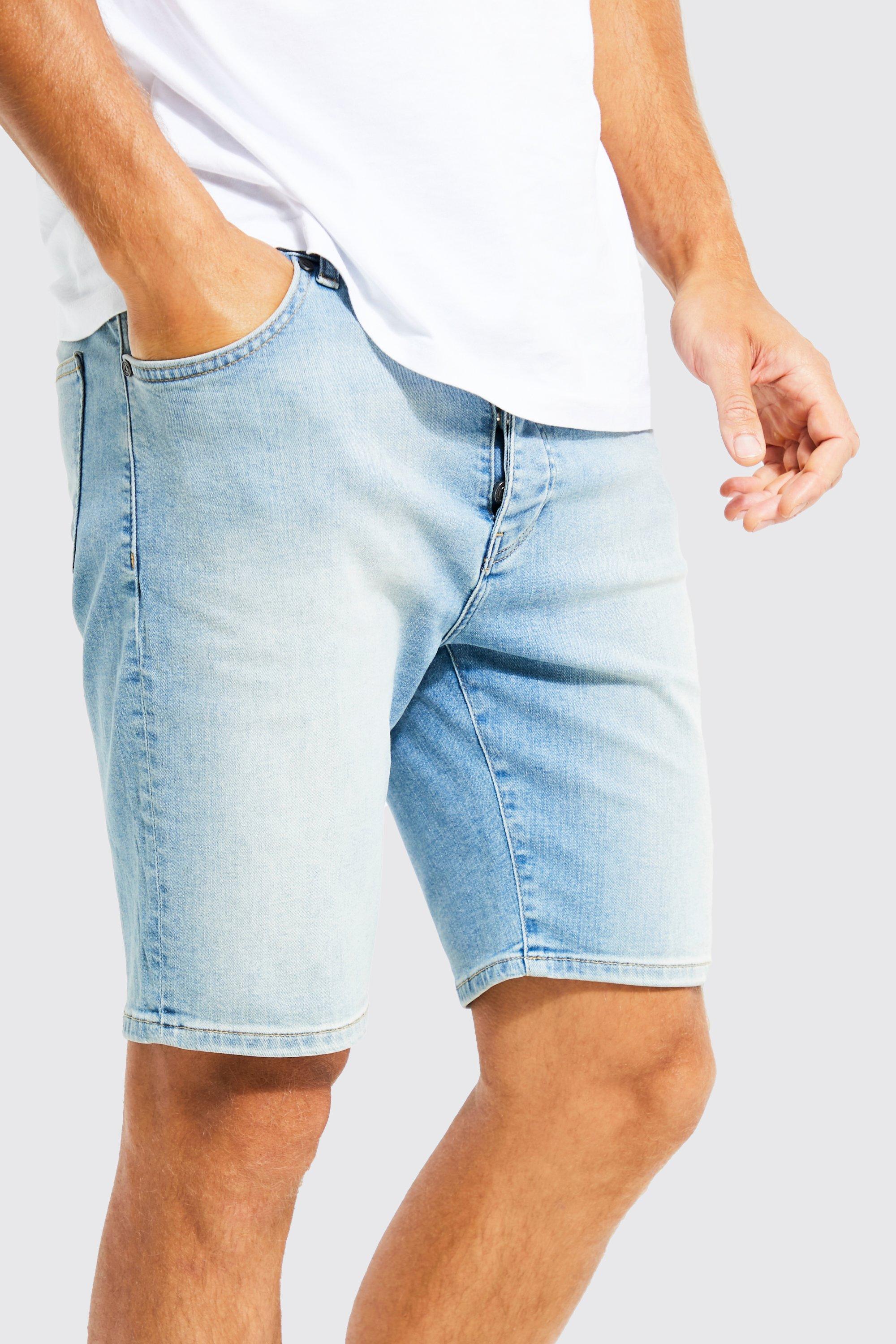 Short jean homme grande taille outlet